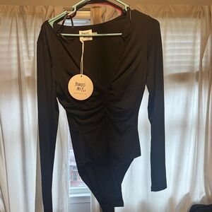 Princess Polly black bodysuit